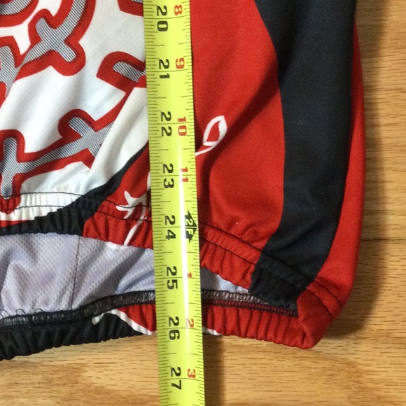 XL Kucharik red/black Kokopelli unisex bicycle jersey - Picture 11 of 15